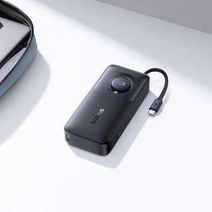 Externí baterie Baseus OS Free2Pull, 10000mAh, 30W, PD, 2 x USB-C, Černá P10073701123-00