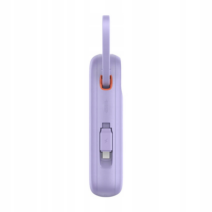 Externí baterie Baseus Qpow2, 10000mAh, 30W, QC + PD, 1 x USB-A - 3 x USB-C, Fialová P10055008513-00