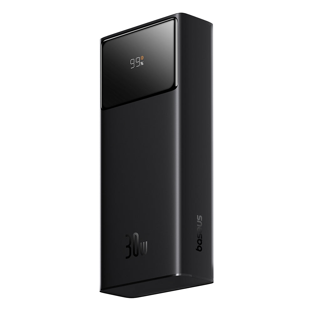 Externí baterie Baseus Star Lord, 20000mAh, 30W, QC + PD, 1 x USB-C - 2 x USB-A, Černá P10022904113-00