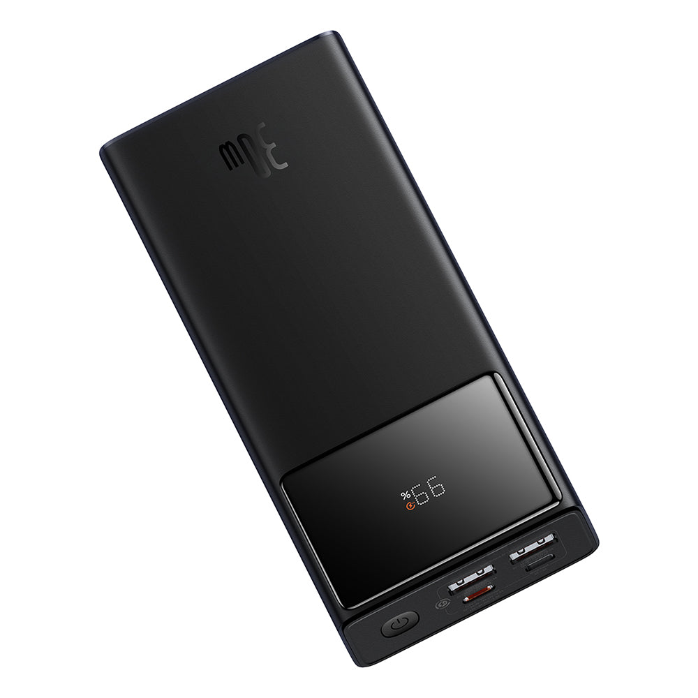 Externí baterie Baseus Star Lord, 20000mAh, 30W, QC + PD, 1 x USB-C - 2 x USB-A, Černá P10022904113-00