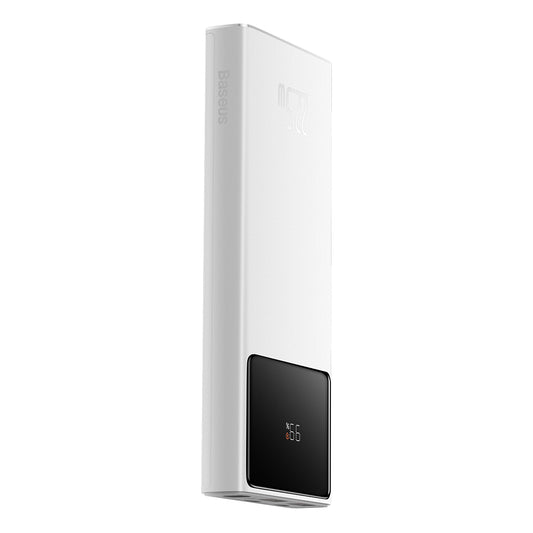 Externí baterie Baseus Star Lord, 10000mAh, 22.5W, QC + PD, 1 x USB-C - 2 x USB-A, Bílá PPXJ100002