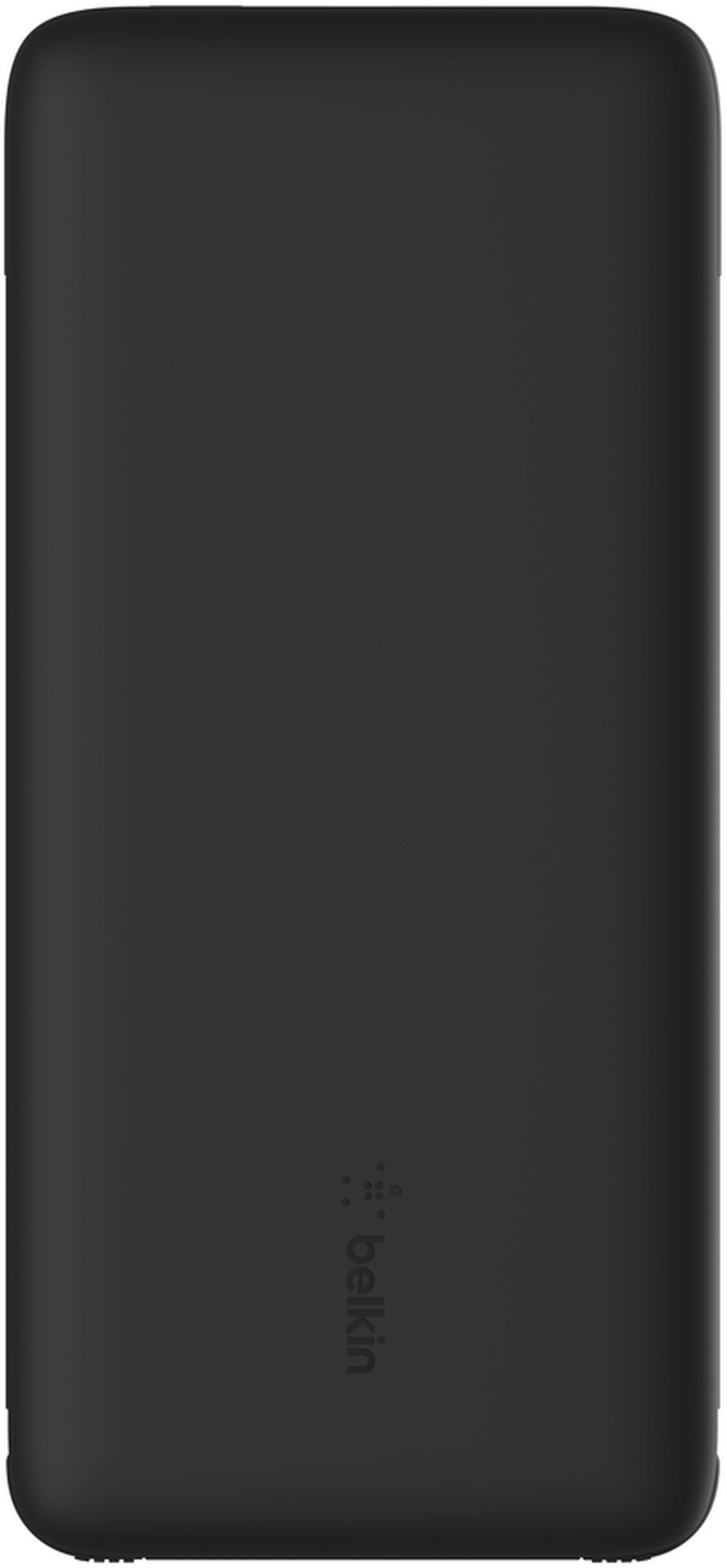 Belkin BoostCharge Plus External Battery, 10000mAh, 23W, QC + PD, 1 x Lightning - 2 x USB-C, Black BPB006btBLK