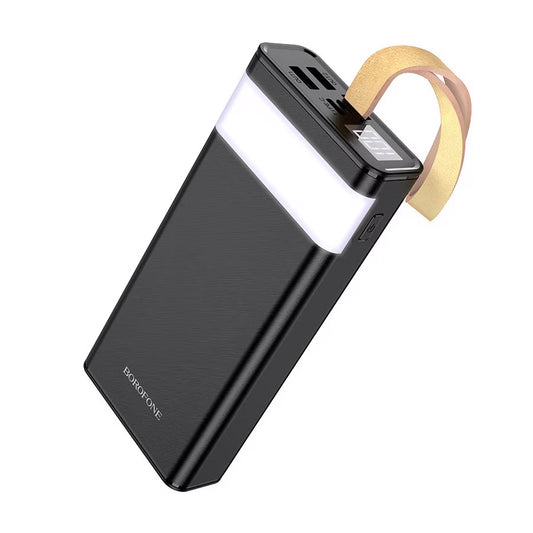 Externí baterie Borofone BJ18 Coolmy, 20000mAh, 10W, 2 x USB-A, Černá