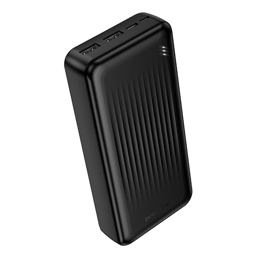 Externí baterie Borofone BJ78A Clever, 20000mAh, 10W, 2 x USB-A, Černá