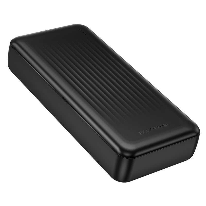 Externí baterie Borofone BJ80A Clever, 20000mAh, 22.5W, QC + PD, 1 x USB-C - 2 x USB-A, Černá