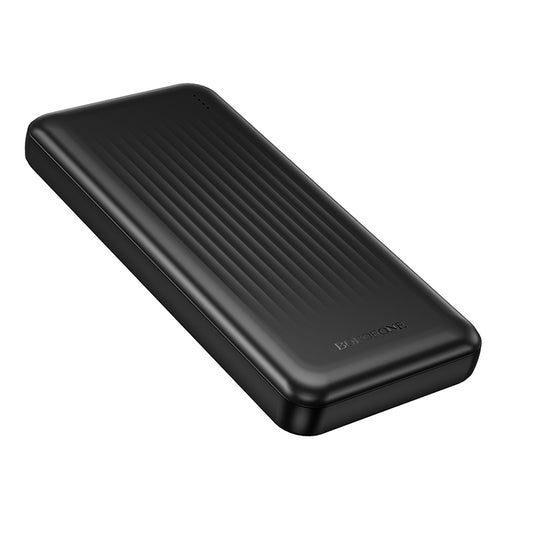 Externí baterie Borofone BJ80A Clever, 10000mAh, 22.5W, QC + PD, 1 x USB-C - 2 x USB-A, Černá