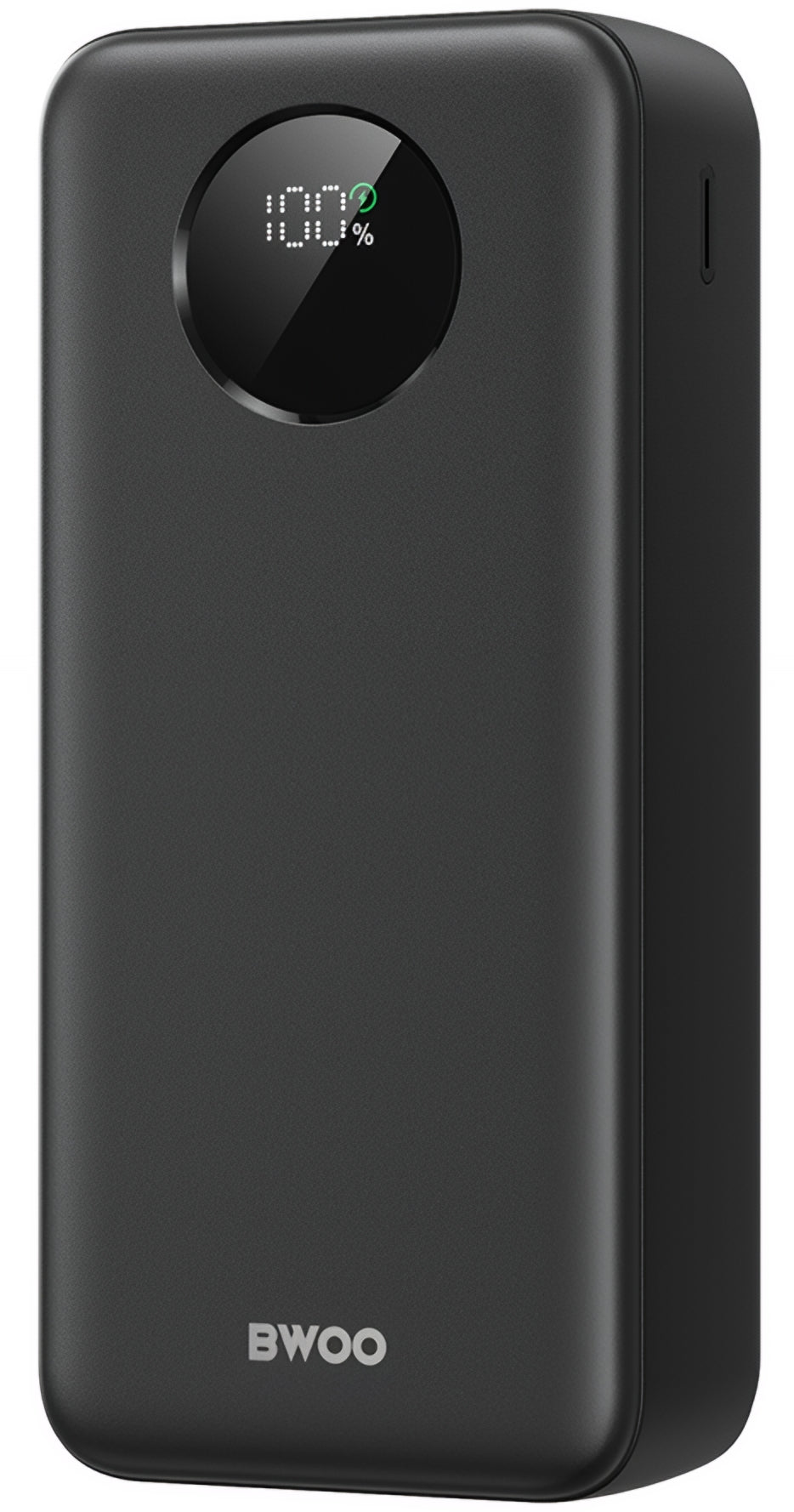 Externí baterie BWOO BO-P64, 30000mAh, 22.5W, QC + PD, 1 x USB-C - 2 x USB-A, Černá