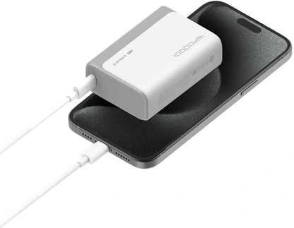 Externí baterie Cuktech CP13, 10000mAh, 30W, QC + PD, 1 x USB-A - 1 x USB-C, Šedá
