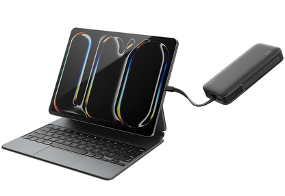 Externí baterie Cuktech LPB200N, 20000mAh, 40W, QC + PD, 1 x USB-A - 2 x USB-C, černá