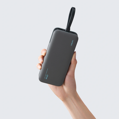 Externí baterie Cuktech LPB200N, 20000mAh, 40W, QC + PD, 1 x USB-A - 2 x USB-C, černá