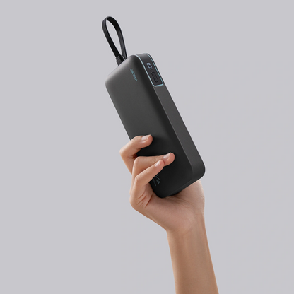 Externí baterie Cuktech LPB200N, 20000mAh, 40W, QC + PD, 1 x USB-A - 2 x USB-C, černá