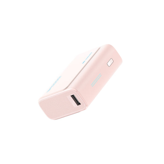 Externí baterie Cuktech CP13, 10000mAh, 30W, QC + PD, 1 x USB-A - 1 x USB-C, Růžová CUK0PB100DPK