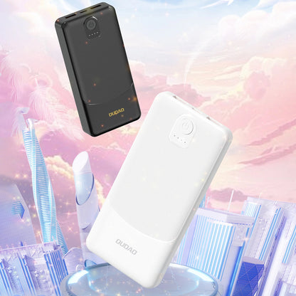 Externí baterie Dudao K10, 10000mAh, 12W, 2 x USB-A, Černá