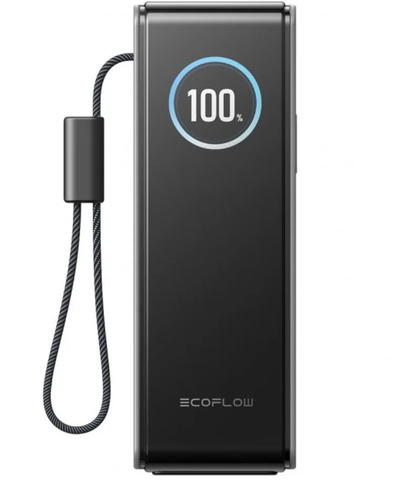 Externí baterie EcoFlow Rapid, 25000mAh, 170W, QC + PD, 1 x USB-A - 3 x USB-C, šedá