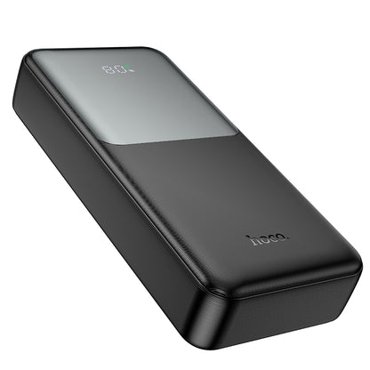 Externí baterie HOCO J136A, 20000mAh, 22.5W, QC + PD, 1 x USB-C - 2 x USB-A, Černá