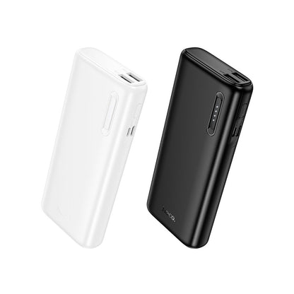 Externí baterie HOCO J158A, 10000mAh, 10W, 2 x USB-A, bílá