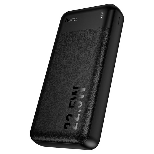 Powerbanka HOCO J159A Essence, 20000 mAh, 22,5 W, QC + PD, 1× USB-C – 2× USB-A, černá
