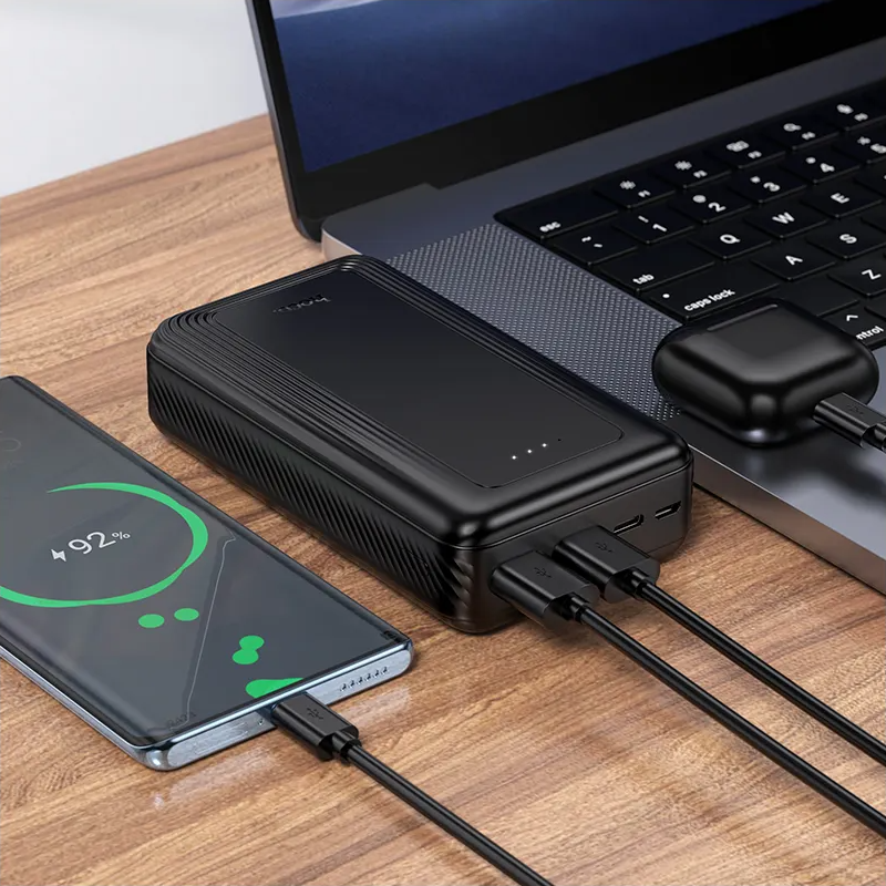 Externí baterie HOCO J165A, 20000mAh, 10W, 2 x USB-A, černá
