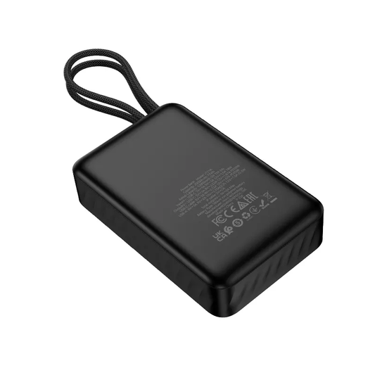 Externí baterie HOCO J171A, 20000mAh, 22,5W, QC + PD, 1 x Lightning - 1 x USB-A - 2 x USB-C, černá