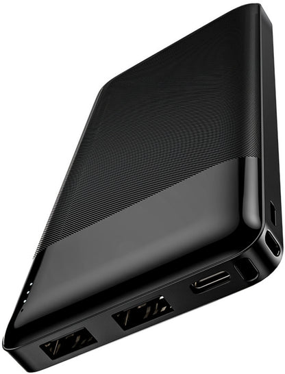 Externí baterie HOCO J72, 10000mAh, 10W, 2 x USB-A, černá