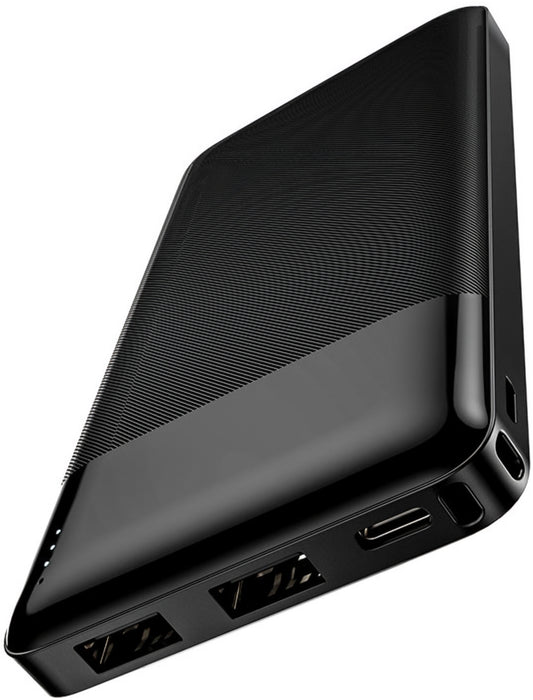 Externí baterie HOCO J72, 10000mAh, 10W, 2 x USB-A, černá