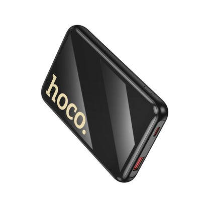 Externí baterie HOCO Q37, 10000mAh, 22,5W, QC + PD, 1 x Lightning - 1 x USB-A - 2 x USB-C, Černá