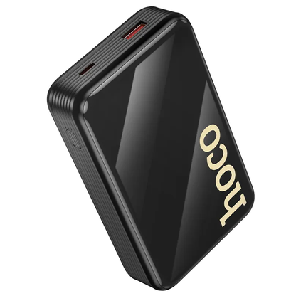 Externí baterie HOCO Q37A, 20000mAh, 22,5W, QC + PD, 1 x Lightning - 1 x USB-A - 2 x USB-C, černá