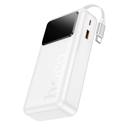 Powerbanka HOCO Q41, 20000 mAh, 22,5 W, QC + PD, 1× USB-A – 2× USB-C, bílá