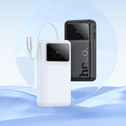 Powerbanka HOCO Q41, 20000 mAh, 22,5 W, QC + PD, 1× USB-A – 2× USB-C, bílá
