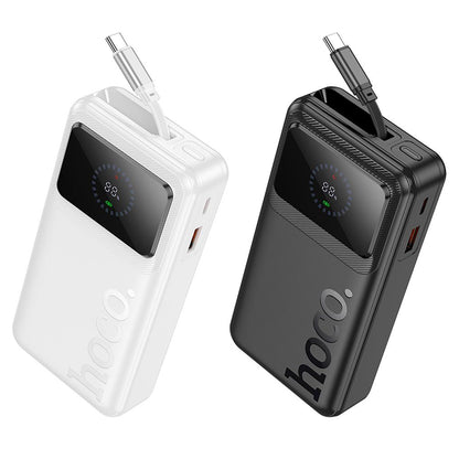 Powerbanka HOCO Q41, 20000 mAh, 22,5 W, QC + PD, 1× USB-A – 2× USB-C, bílá