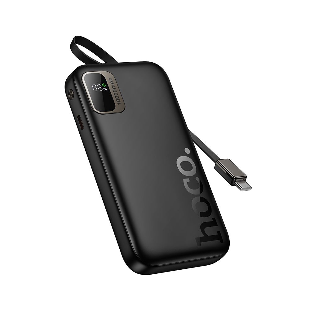 Externí baterie HOCO Q51, 10000mAh, 20W, PD, 2 x USB-C, černá