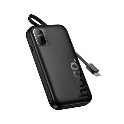 Externí baterie HOCO Q51, 10000mAh, 20W, PD, 2 x USB-C, černá