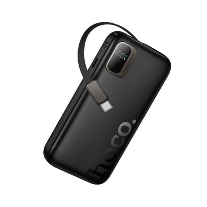 Externí baterie HOCO Q51, 10000mAh, 20W, PD, 2 x USB-C, černá