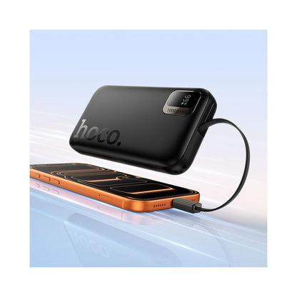 Externí baterie HOCO Q51, 10000mAh, 20W, PD, 2 x USB-C, černá
