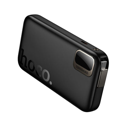 Externí baterie HOCO Q51, 10000mAh, 20W, PD, 2 x USB-C, černá