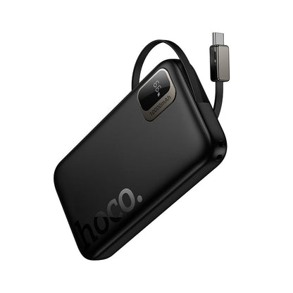 Externí baterie HOCO Q51, 10000mAh, 20W, PD, 2 x USB-C, černá