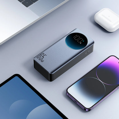 Externí baterie Joyroom JR-PBF05 Pro, 30000mAh, 65W, QC + PD, 1 x USB-A - 2 x USB-C, černá