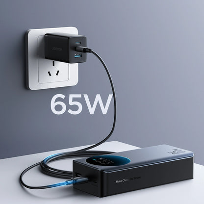 Externí baterie Joyroom JR-PBF05 Pro, 30000mAh, 65W, QC + PD, 1 x USB-A - 2 x USB-C, černá