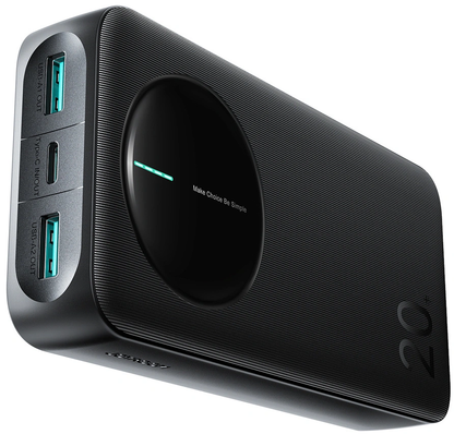 Externí baterie Joyroom JR-PBF14 Pro, 20000mAh, 22.5W, QC + PD, 1 x USB-C - 2 x USB-A, Černá