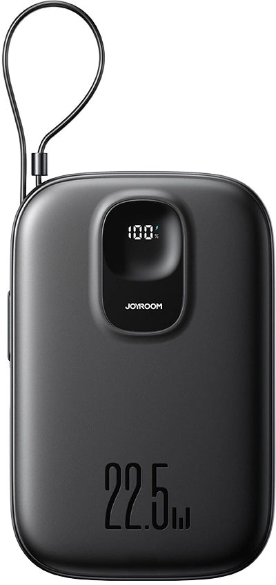 Externí baterie Joyroom JR-PBF17, 10000mAh, 22.5W, QC + PD, 1 x USB-A - 2 x USB-C, Černá