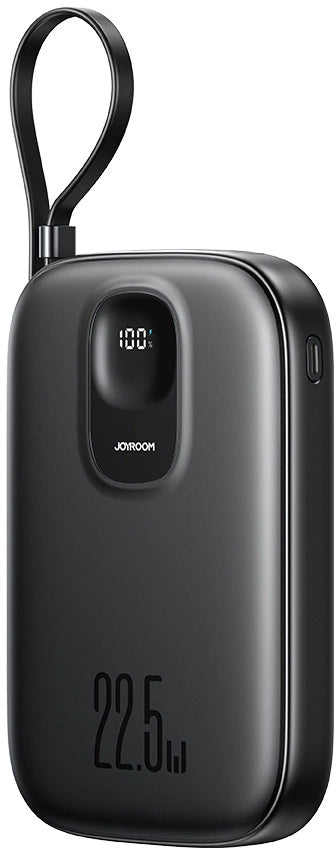 Externí baterie Joyroom JR-PBF17, 10000mAh, 22.5W, QC + PD, 1 x USB-A - 2 x USB-C, Černá
