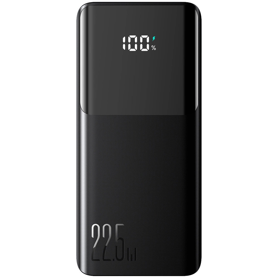 Externí baterie Joyroom JR-PBF19, 10000mAh, 22.5W, QC + PD, 1 x Lightning - 1 x USB-A - 2 x USB-C, Černá