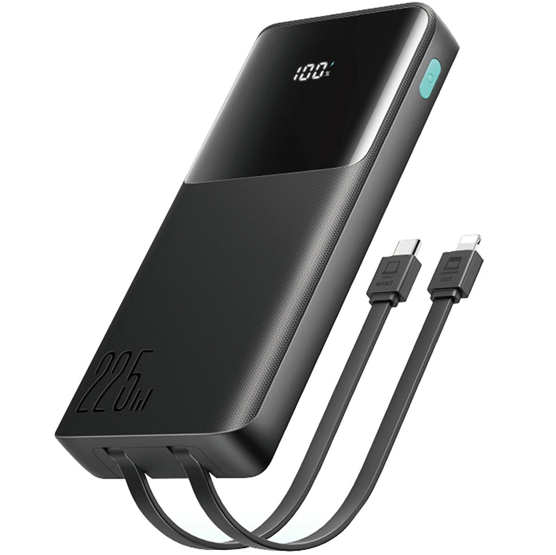 Externí baterie Joyroom JR-PBF19, 10000mAh, 22.5W, QC + PD, 1 x Lightning - 1 x USB-A - 2 x USB-C, Černá