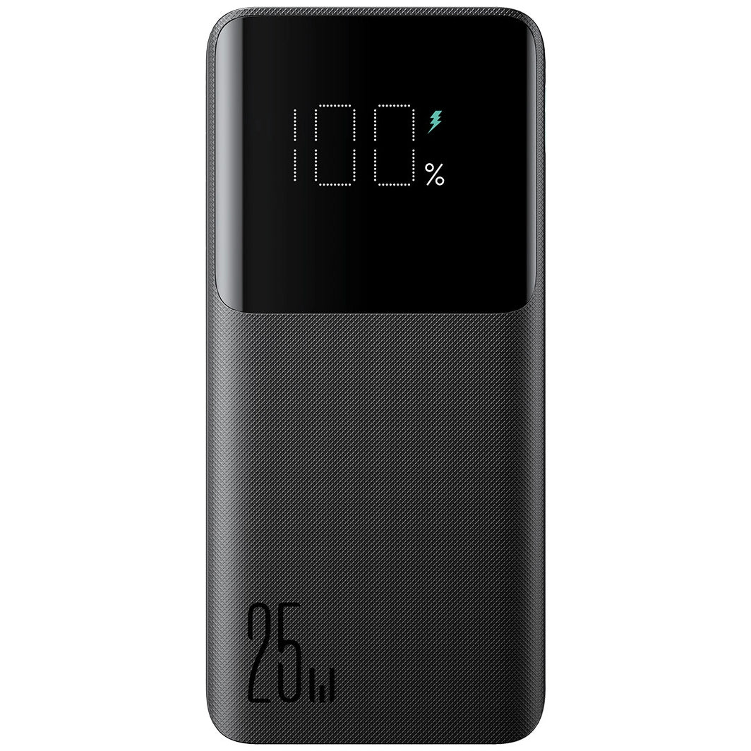 Externí baterie Joyroom JR-PBF20, 10000mAh, 25W, QC + PD, 1 x USB-C - 2 x USB-A, Černá