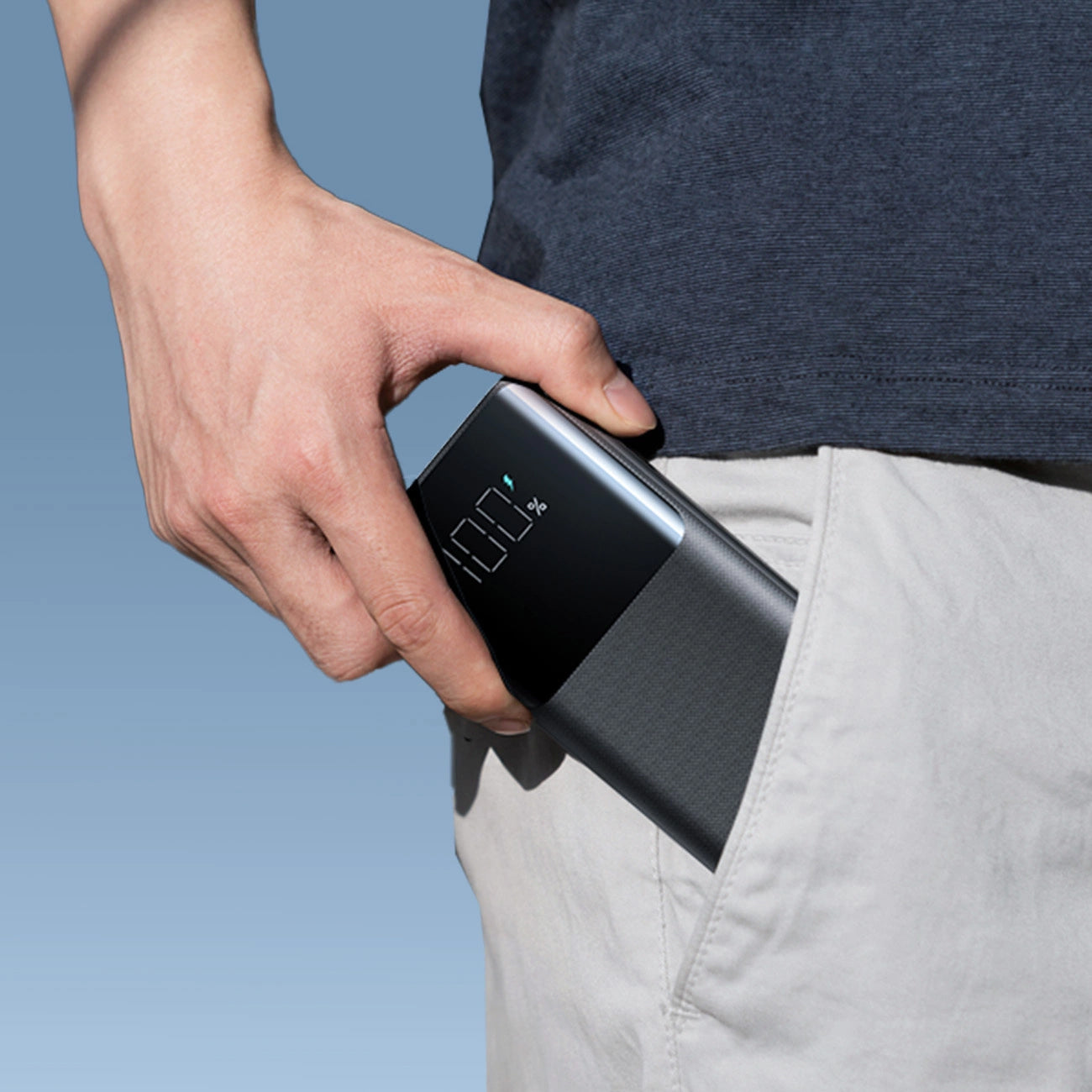Externí baterie Joyroom JR-PBF20, 10000mAh, 25W, QC + PD, 1 x USB-C - 2 x USB-A, Černá