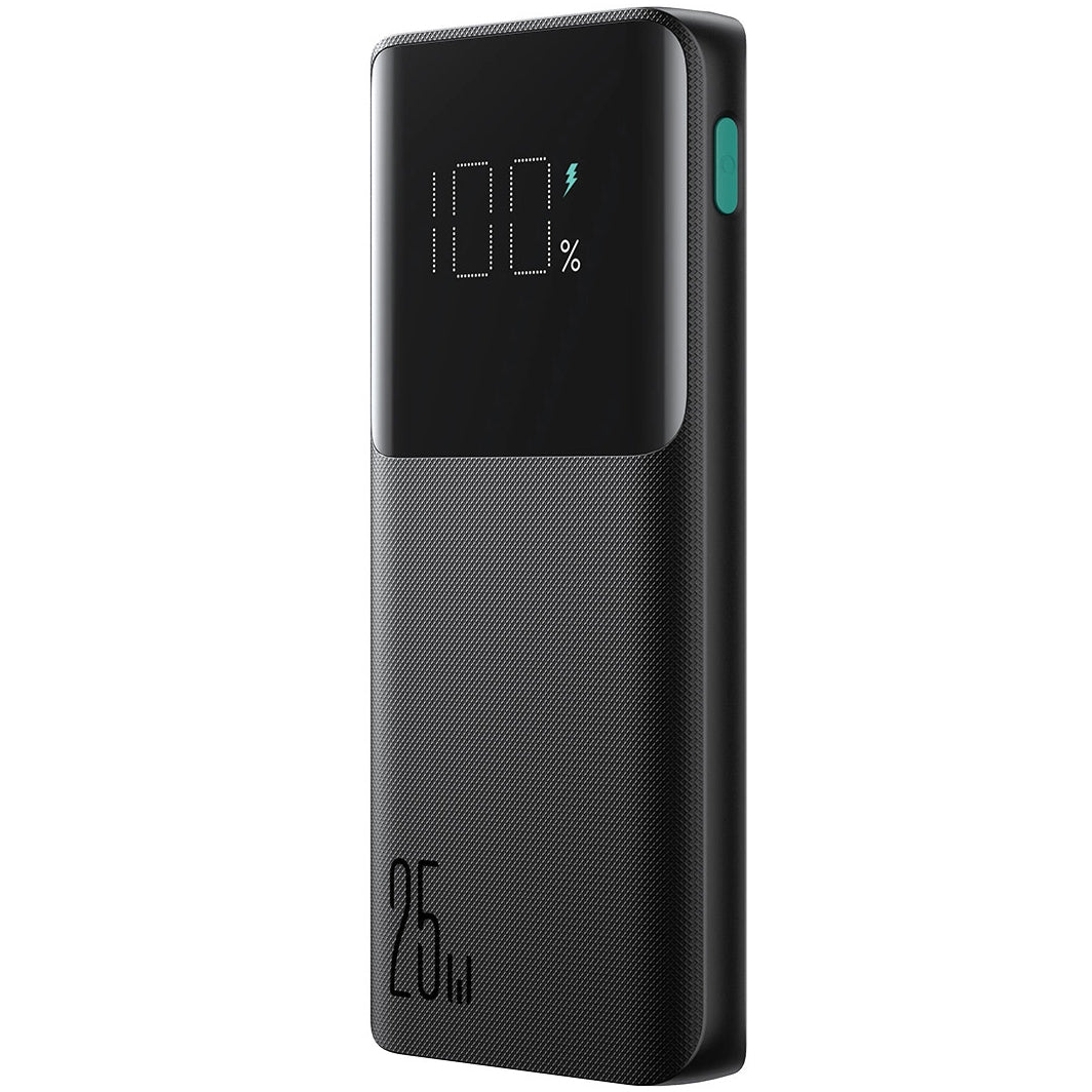 Externí baterie Joyroom JR-PBF20, 10000mAh, 25W, QC + PD, 1 x USB-C - 2 x USB-A, Černá