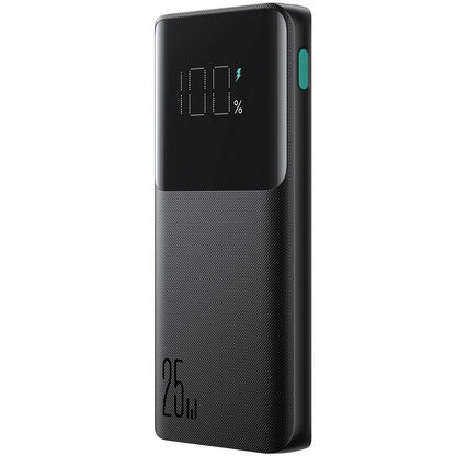 Externí baterie Joyroom JR-PBF20, 10000mAh, 25W, QC + PD, 1 x USB-C - 2 x USB-A, Černá