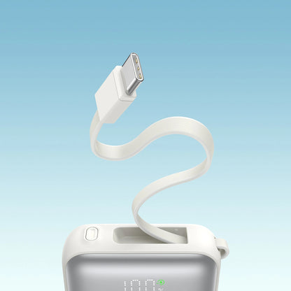 Externí baterie Joyroom JR-PBF27, 10000mAh, 22.5W, PD, 1 x Lightning - 2 x USB-C, Bílá