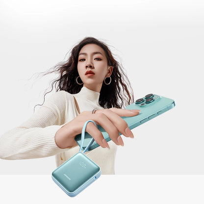 Externí baterie Joyroom JR-PBF27, 10000mAh, 22.5W, PD, 1 x Lightning - 2 x USB-C, Modrá