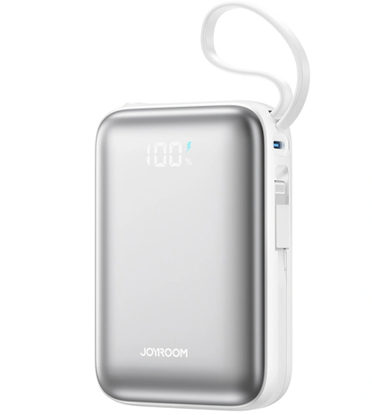 Externí baterie Joyroom JR-PBF29, 20000mAh, 22.5W, QC + PD, 1 x Lightning - 2 x USB-C, Bílá